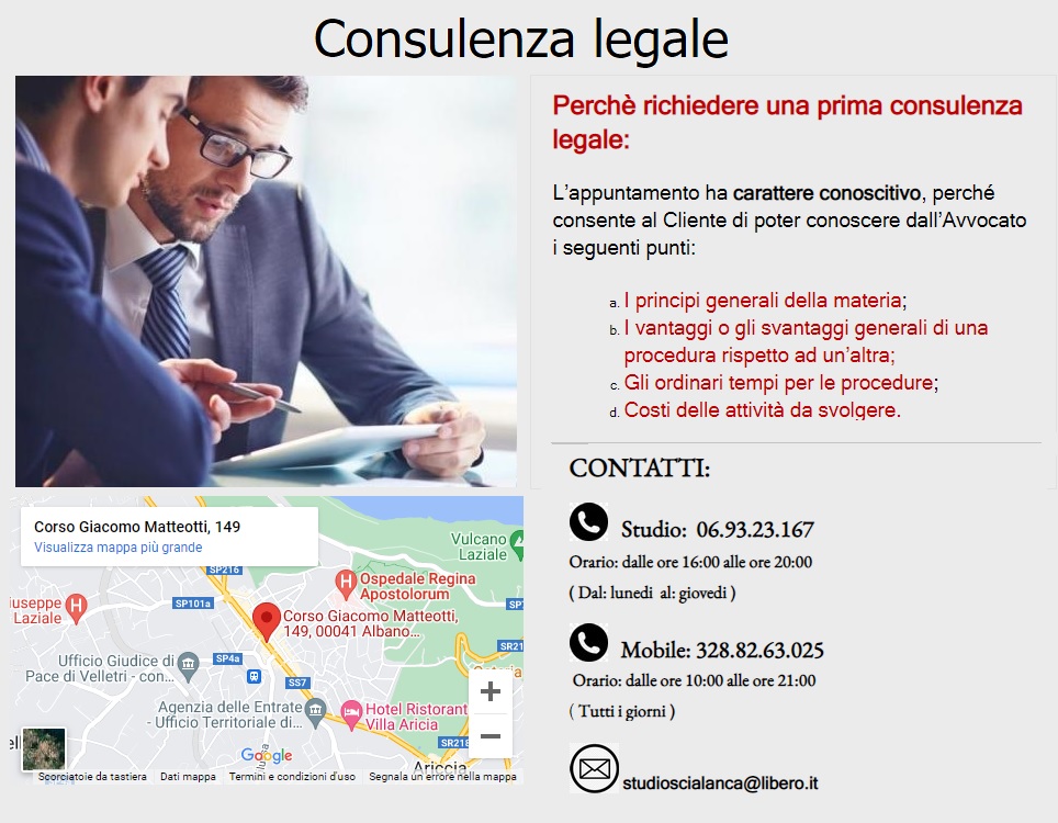 consulenza legale 