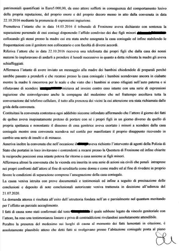 sentenza ingiuria  pag 2
