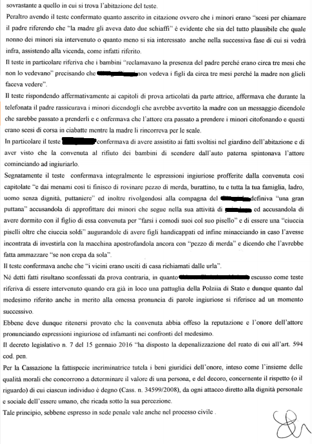 sentenza ingiuria  pag 3