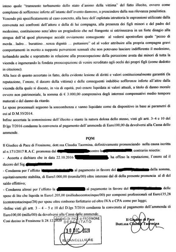 sentenza ingiuria    pag 5